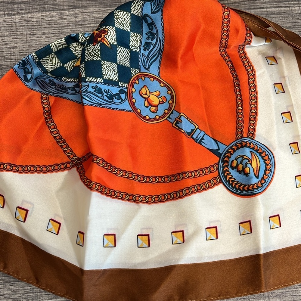 ⚜️ Camila Coelho Scarf 🧡🤎 - Picture 7 of 8